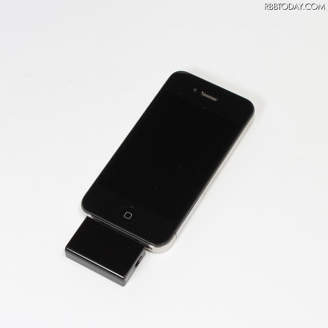 iPhoneへの接続イメージ（iPhoneは別売）