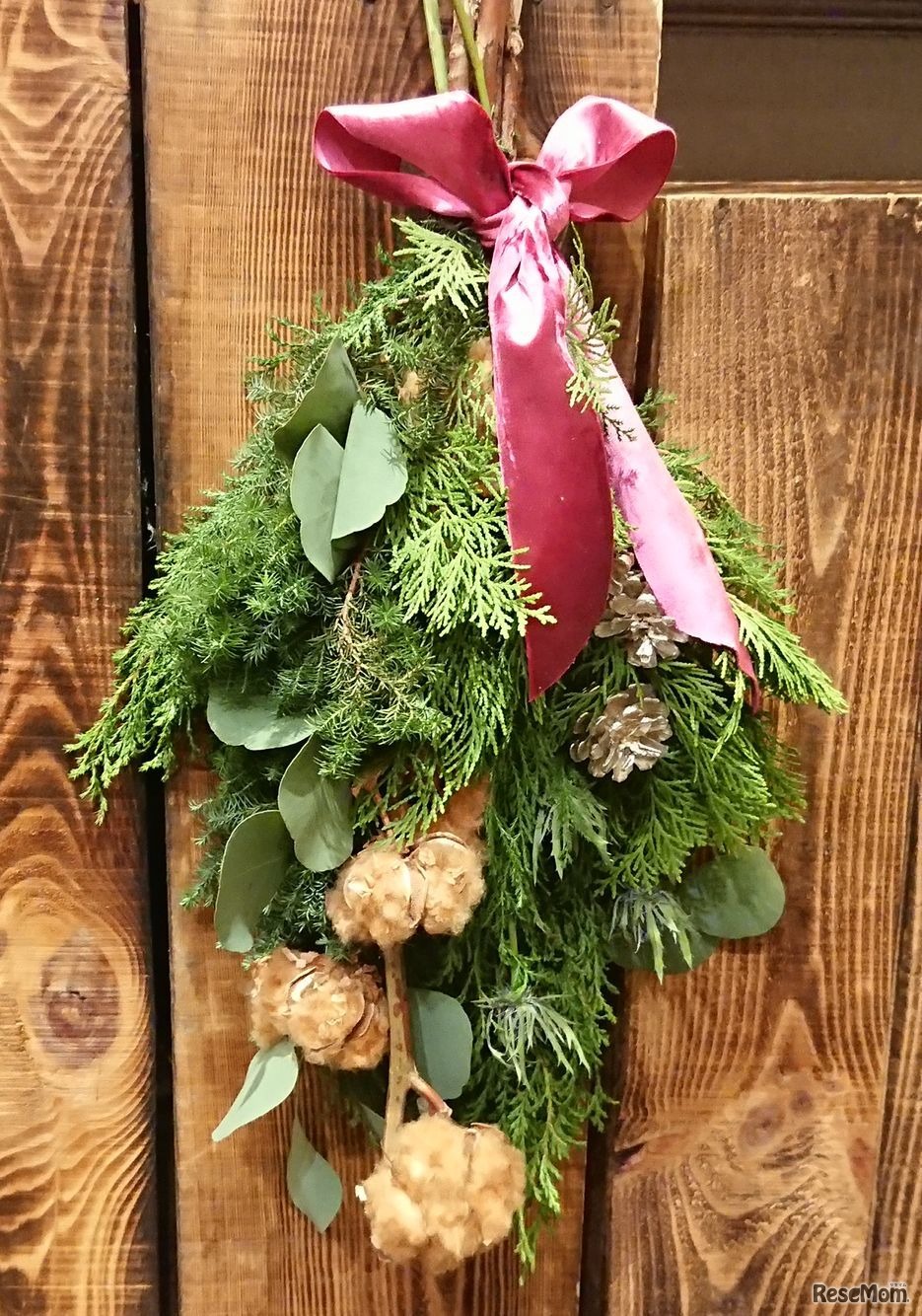 クリスマススワッグをつくろう！（制作イメージ）