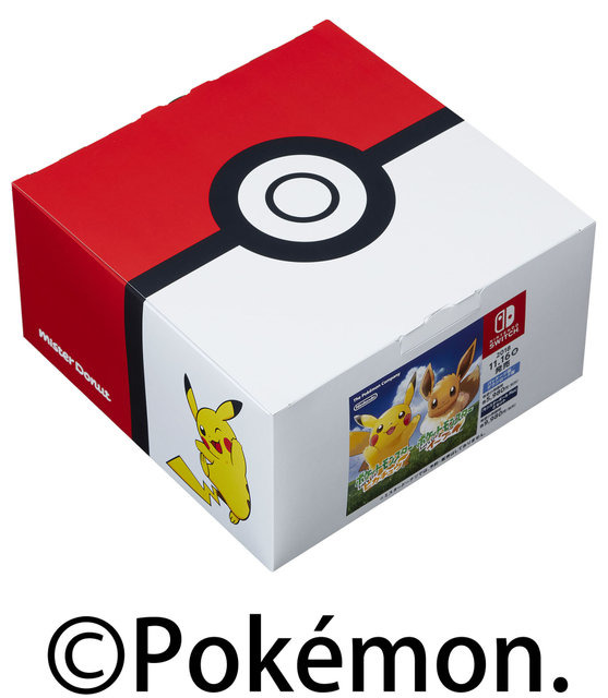 『ポケモン ピカ・ブイ』とミスドがコラボ！可愛すぎて食べられないかも…