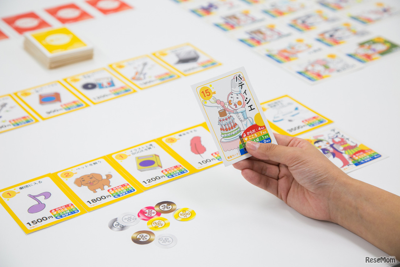 職業診断ゲーム わくわくワーク（使用イメージ）