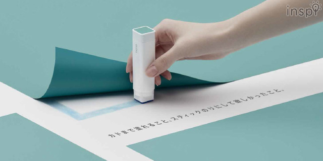 角までぬりやすいスティックのり