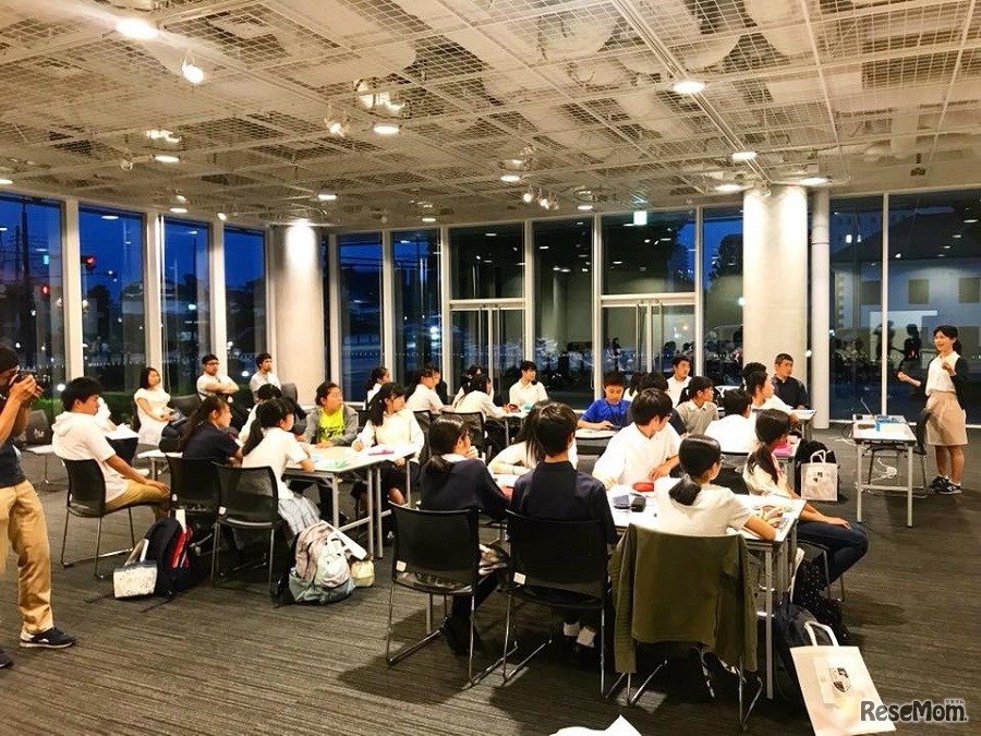 対面協働学習のようす