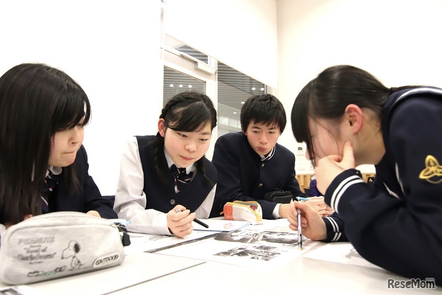 対面協働学習のようす