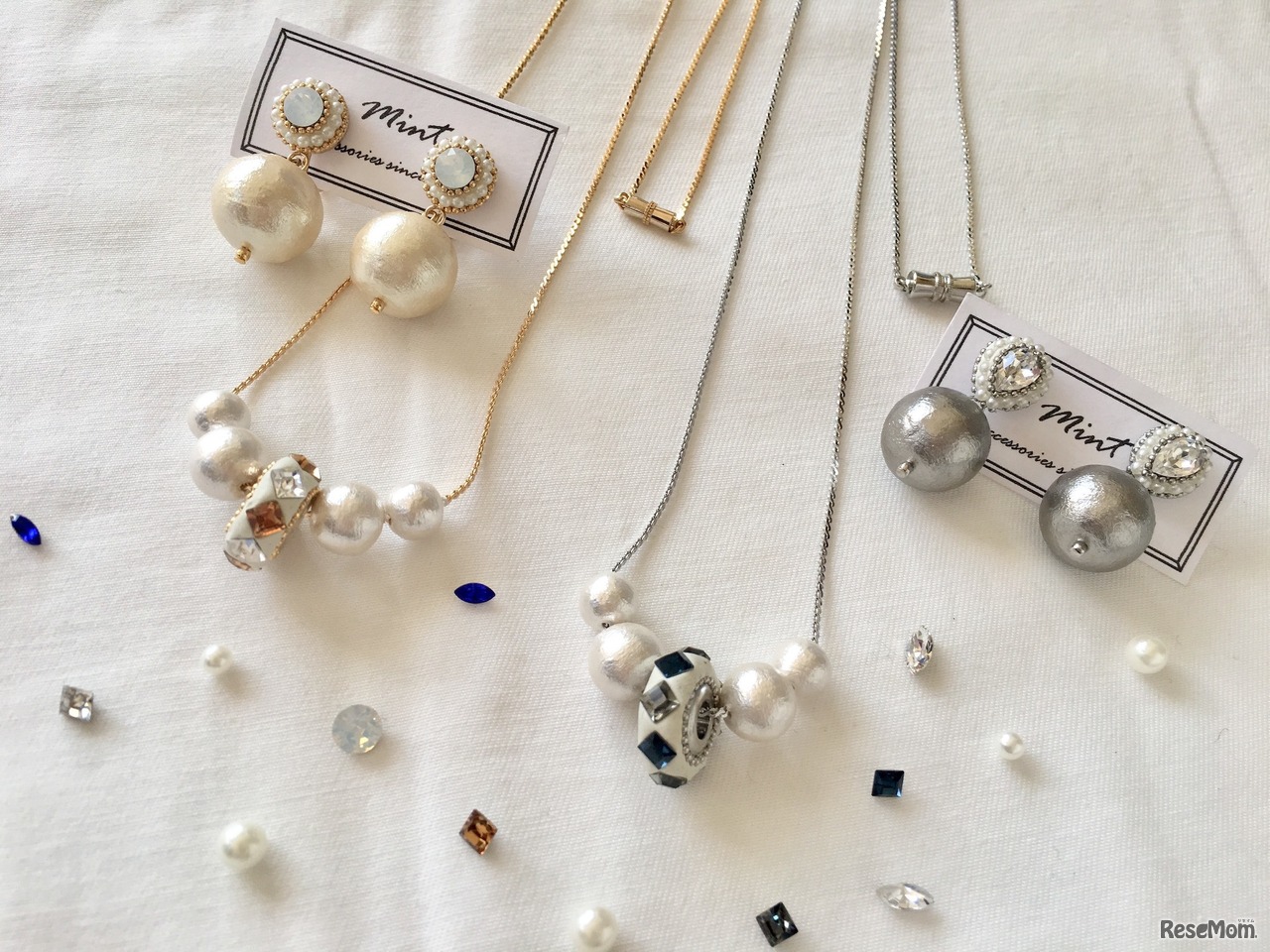 クリスタルクレイのアクセサリー作り by MINT