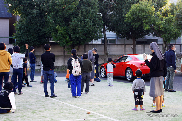 児童養護施設 星美ホーム（東京都北区赤羽台）にスーパーカーがやってきた！