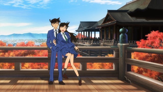TVアニメ『名探偵コナン』2週連続1時間スペシャル「紅の修学旅行～鮮紅編・恋紅編～」場面カット(C)青山剛昌／小学館・読売テレビ・TMS1996