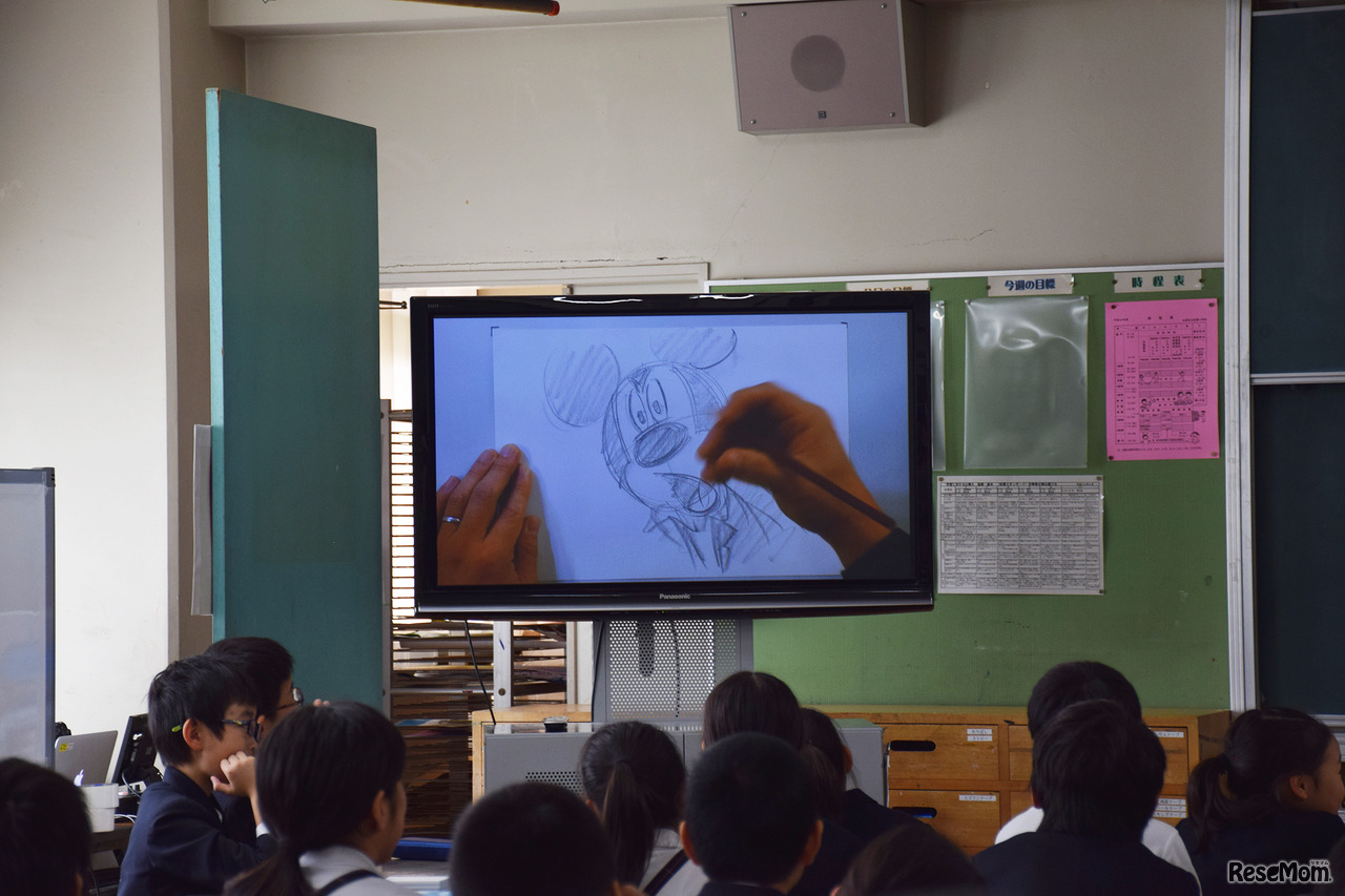 ディズニー イマジネーション ワークショップ公開授業