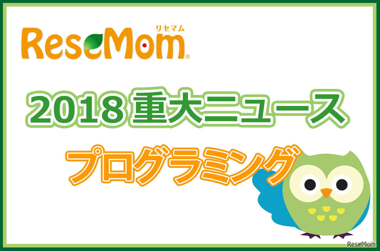 【2018年重大ニュース-プログラミング】プログラミングの波はおもちゃにも、入試にも活用