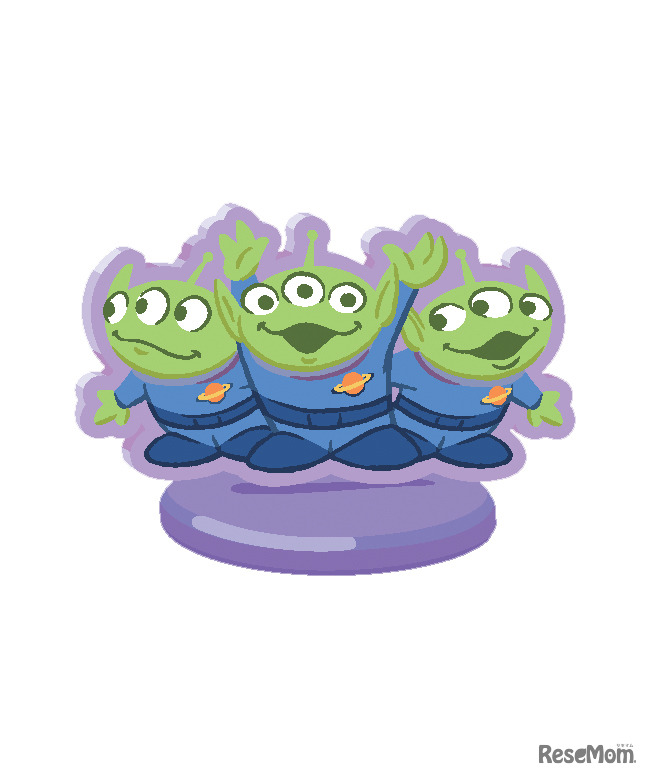 新フォトサービス購入者限定スタンプ (c) Disney (c) Disney/Pixar