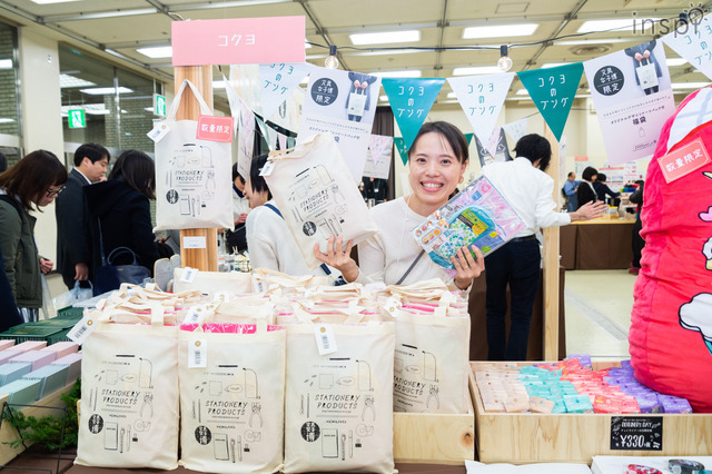 「文具女子博2018」コクヨブースのようす