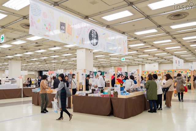 「文具女子博2018」内覧会でのコクヨブースのようす