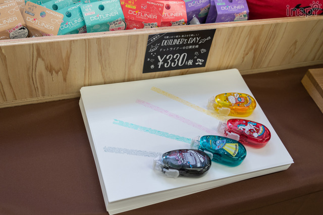 「文具女子博2018」ドットライナーコンパクトは、のり面にもチャーミングな遊び心がいっぱい