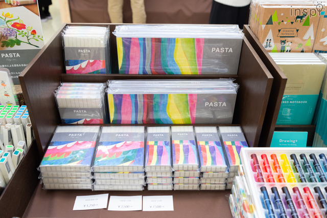 「文具女子博2018」2018年11月発売のPASTAコーナー