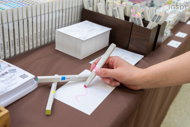 「文具女子博2018」2018年11月発売のPASTAコーナー