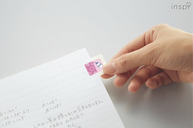 キャンパス プリントをつなぐシール＜チョイタス＞使用例