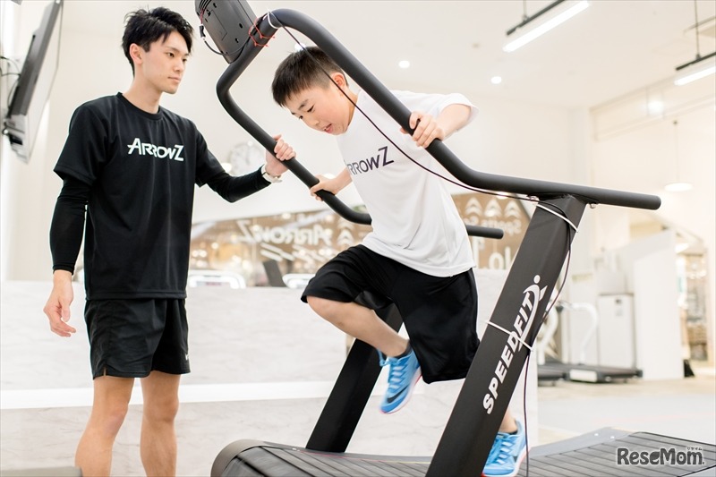 トレーニングのようす