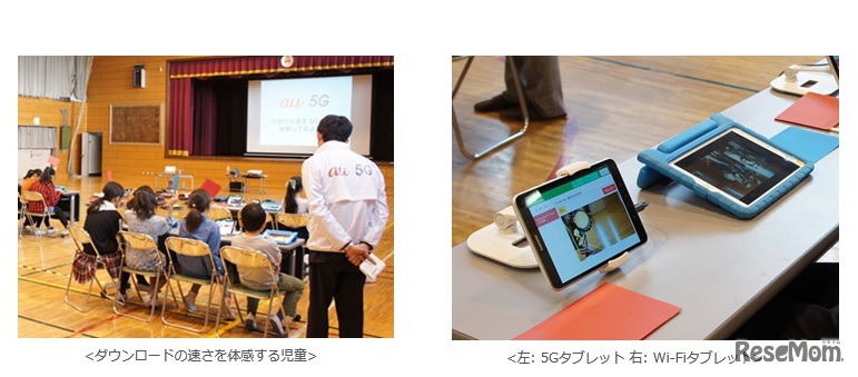 実証実験のようす