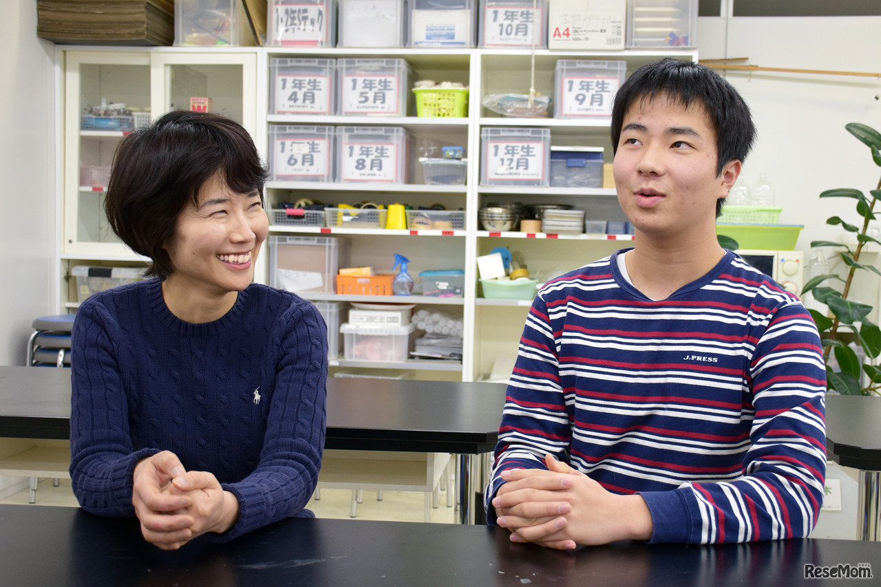 N・S君とお母さま