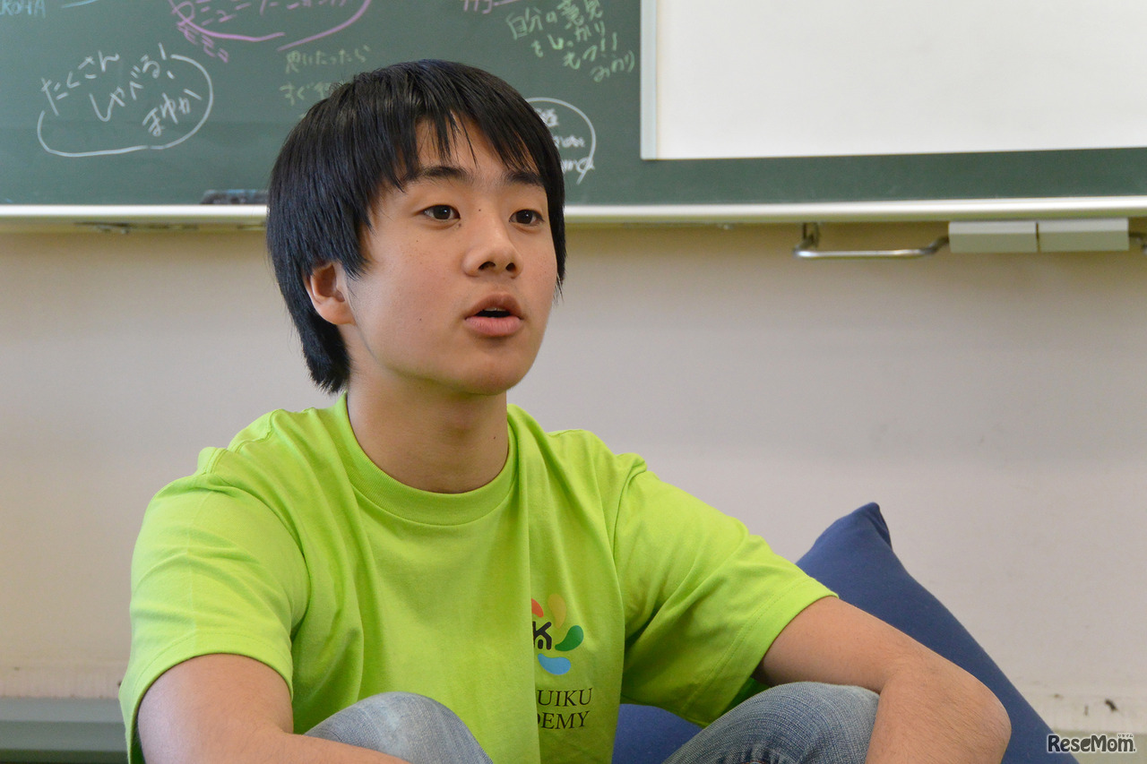 2019年12月24日からの4日間開催された武蔵野女子学院ウィンターキャンプに参加したリクさん