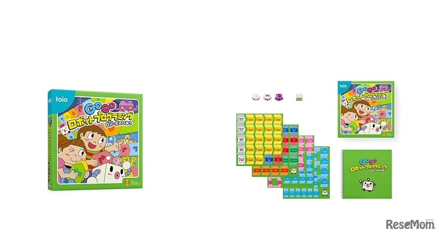 toio専用タイトル「GoGo ロボットプログラミング～ロジーボのひみつ～」(c) Sony Interactive Entertainment Inc. All rights reserved.Design and specifications are subject to change without notice.