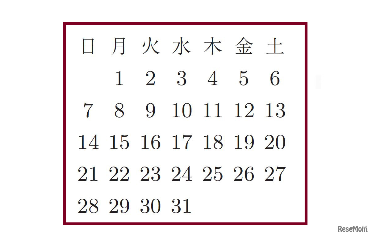 灘中学校2001年 入試問題より