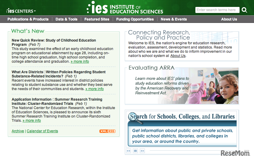 米教育科学研究所（Institute of Education Sciences）