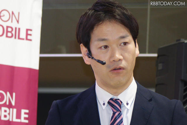 商品管理本部モバイル事業部事業部長の井関定直氏