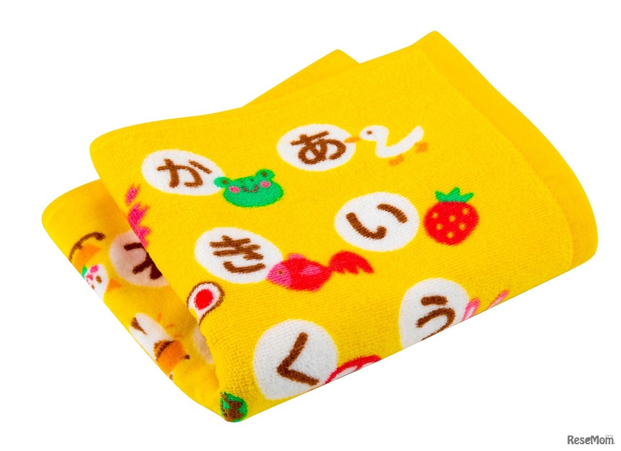 知育タオル「タオルであいうえお」