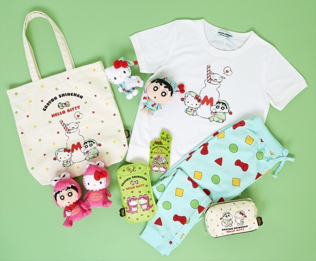 「ハローキティ×クレヨンしんちゃん」（C）1976, 2019 SANRIO CO., LTD.（C）臼井儀人／双葉社・シンエイ・テレビ朝日・ADK