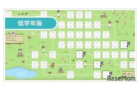 RISU算数 低学年版ステージ画面