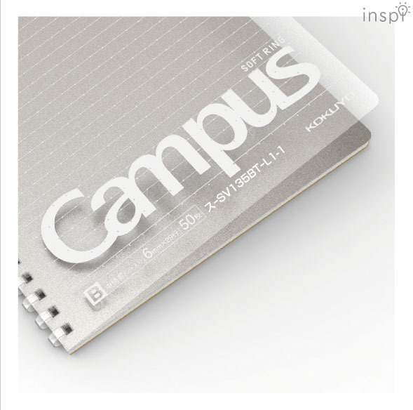 ソフトリングキャンパスドット入り罫線10周年限定