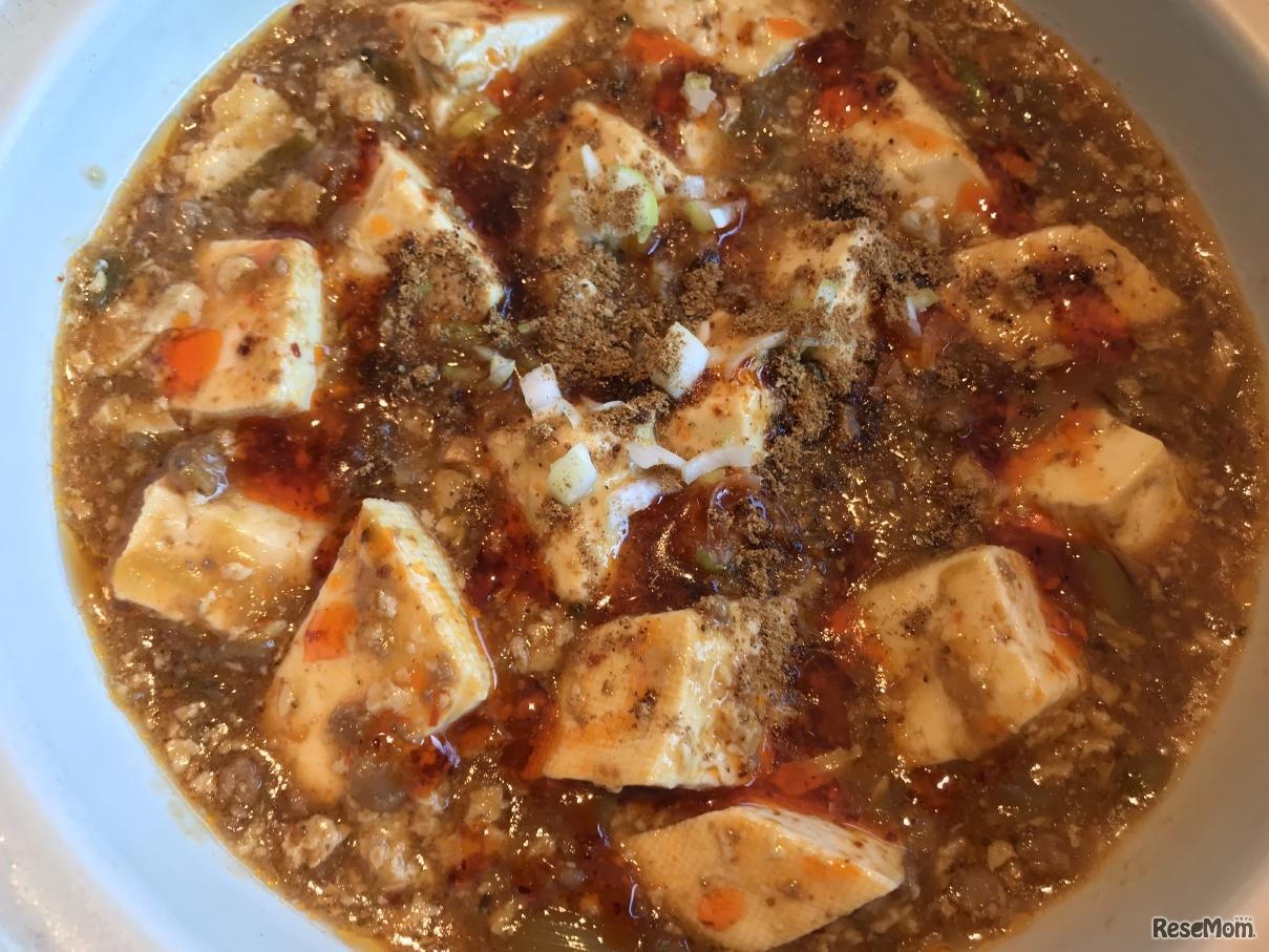 レストラン限定メニュー「土鍋の麻婆豆腐膳」