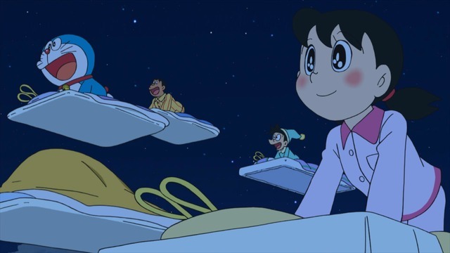 ３月１５日（金）放送の『ドラえもん』「布団にのってふわふわり」（C）藤子プロ・小学館・テレビ朝日・シンエイ・ＡＤＫ