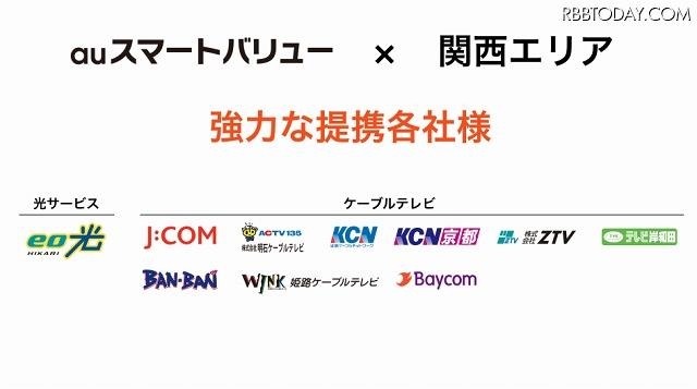 ブロードバンド各社との協力体制も万全