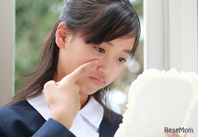 「中学生・高校生のニキビの悩み」に関する調査