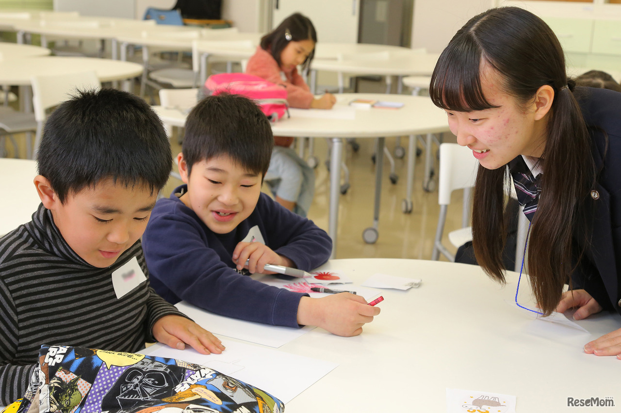 大妻嵐山中学校・高等学校「OREEP」のようす