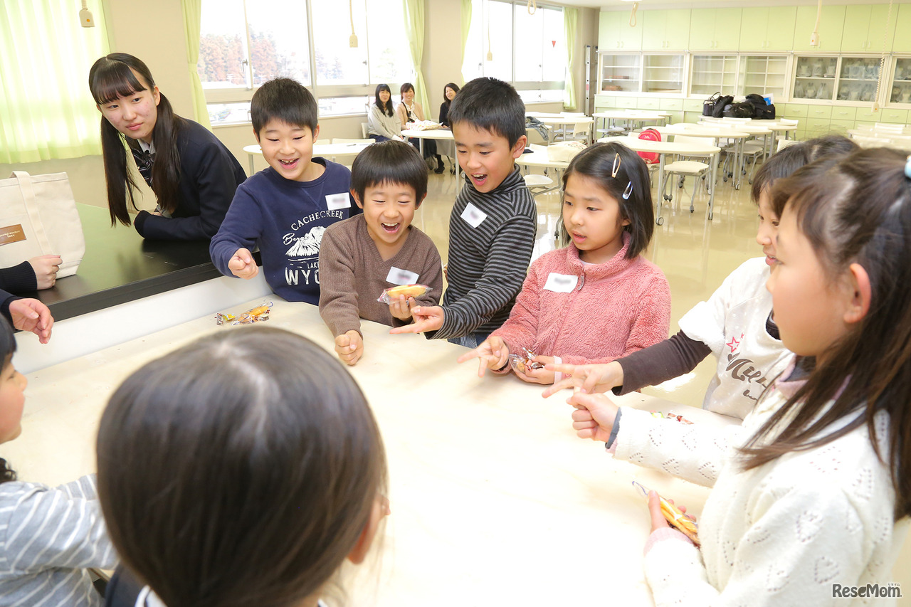 大妻嵐山中学校・高等学校「OREEP」のようす