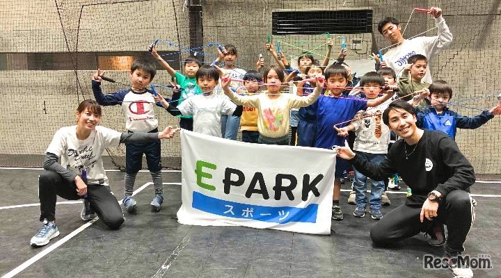 ITを使って楽しむなわとび教室（イメージ）