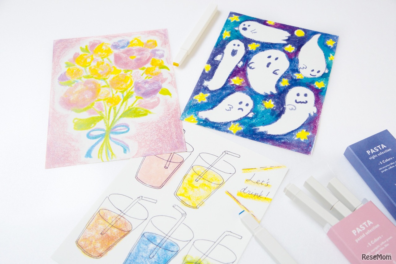 PASTAで塗り絵（イメージ）