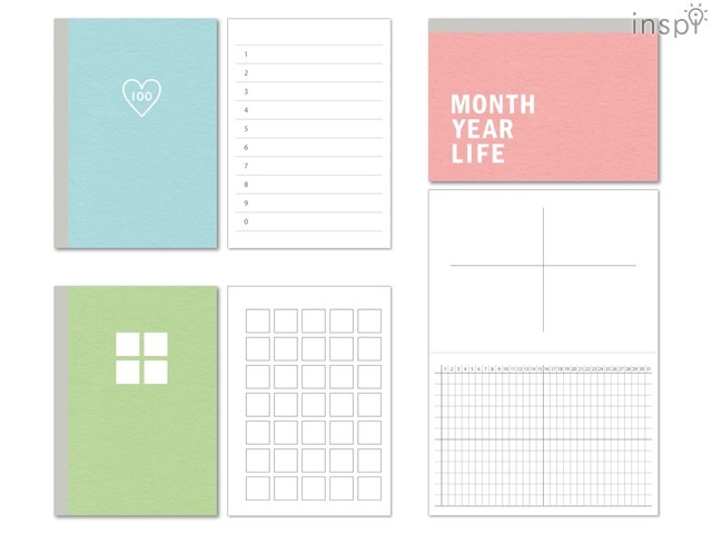 小役立ちノート3種