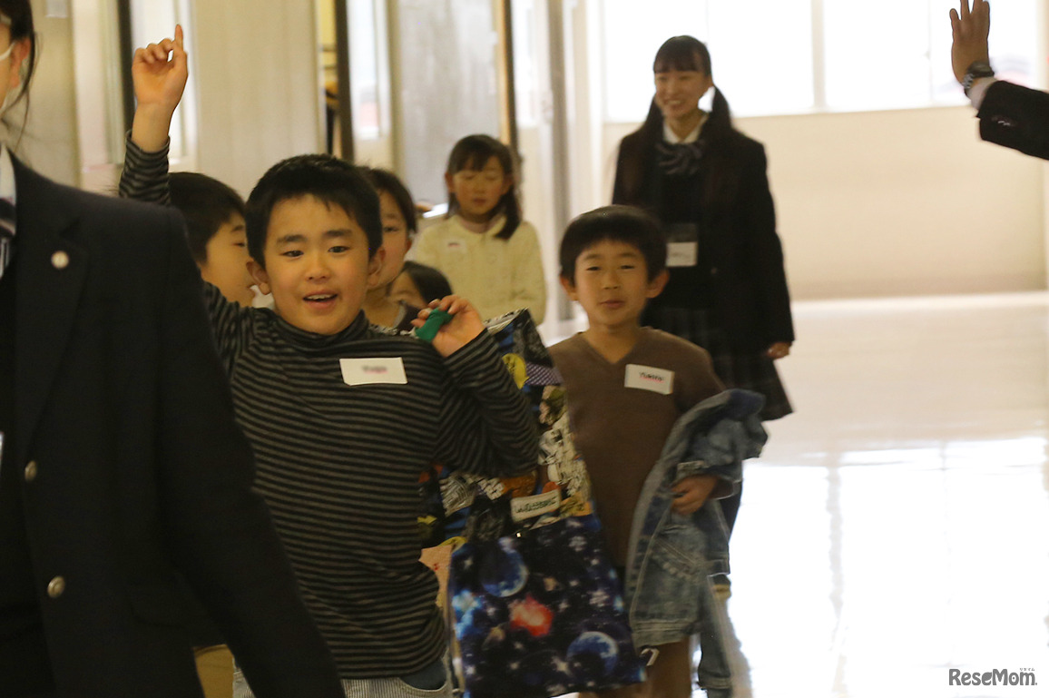 大妻嵐山中学校・高等学校「OREEP」のようす