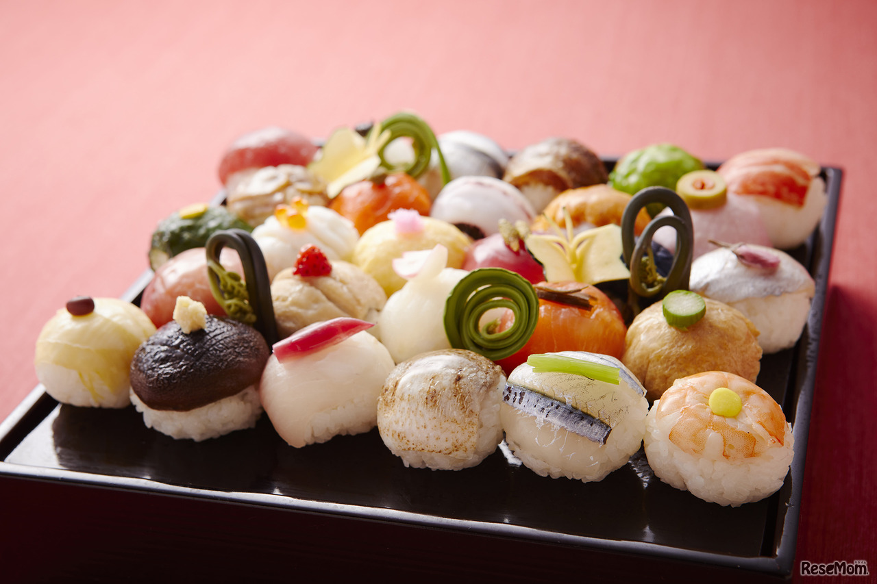 以前の体験で挑戦した手まり寿司