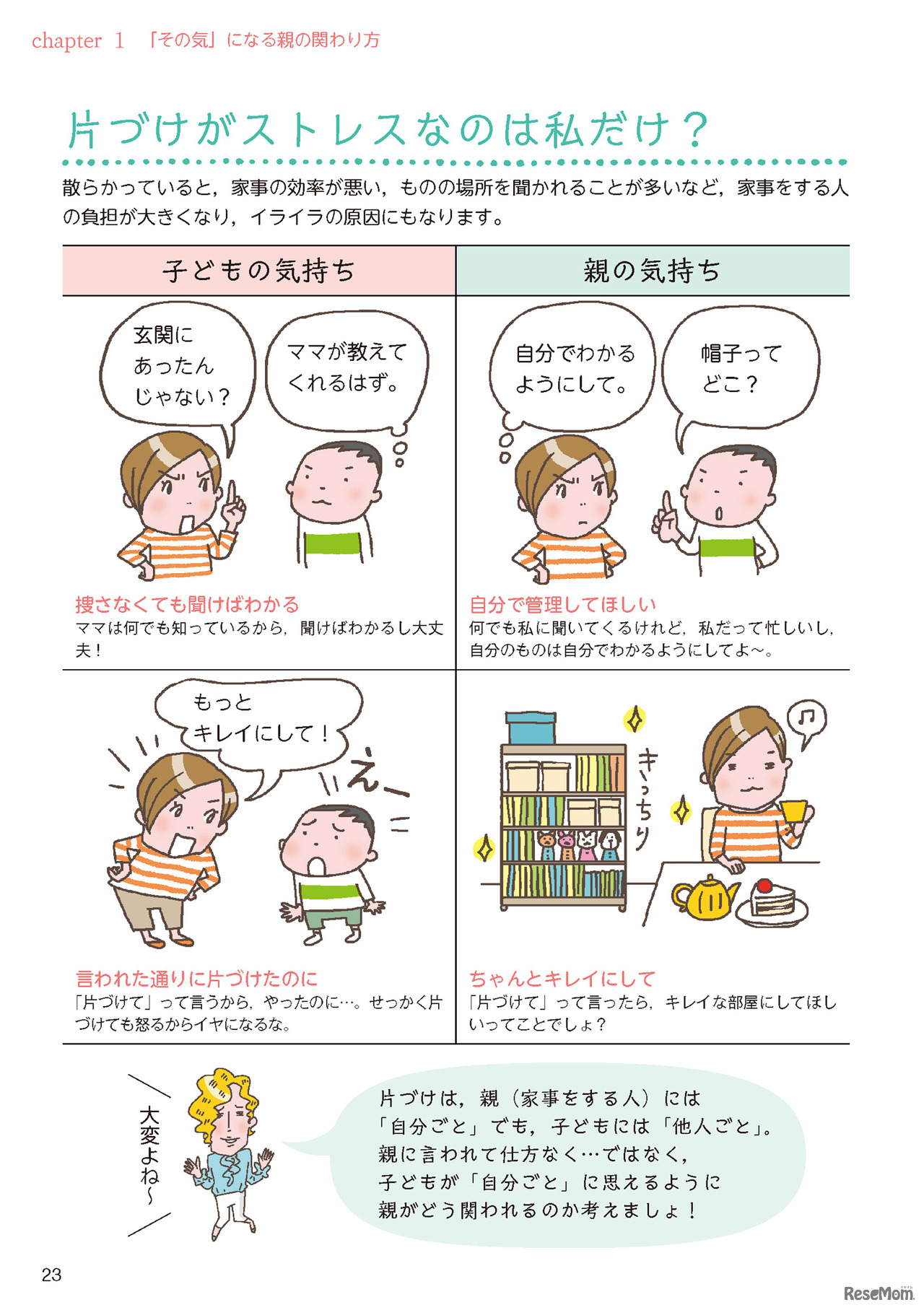 親が知っておきたい大切なこと（1） 自分から片づけるようになる 整理整頓（旺文社）