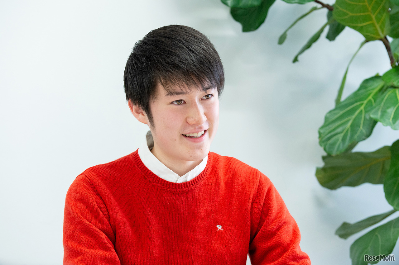 茨城県立日立第一高等学校2年の松野知紀さん