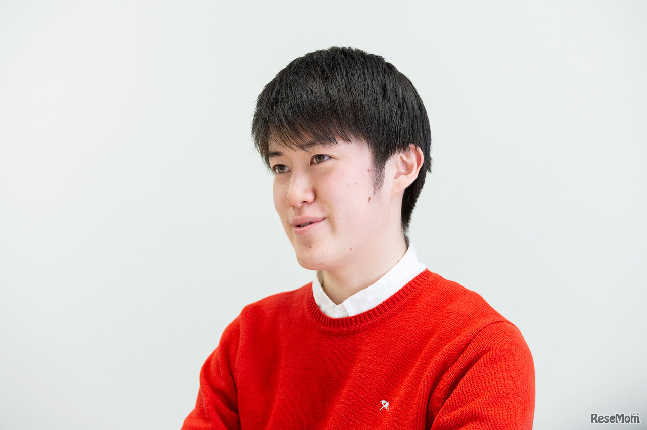 茨城県立日立第一高等学校2年の松野知紀さん