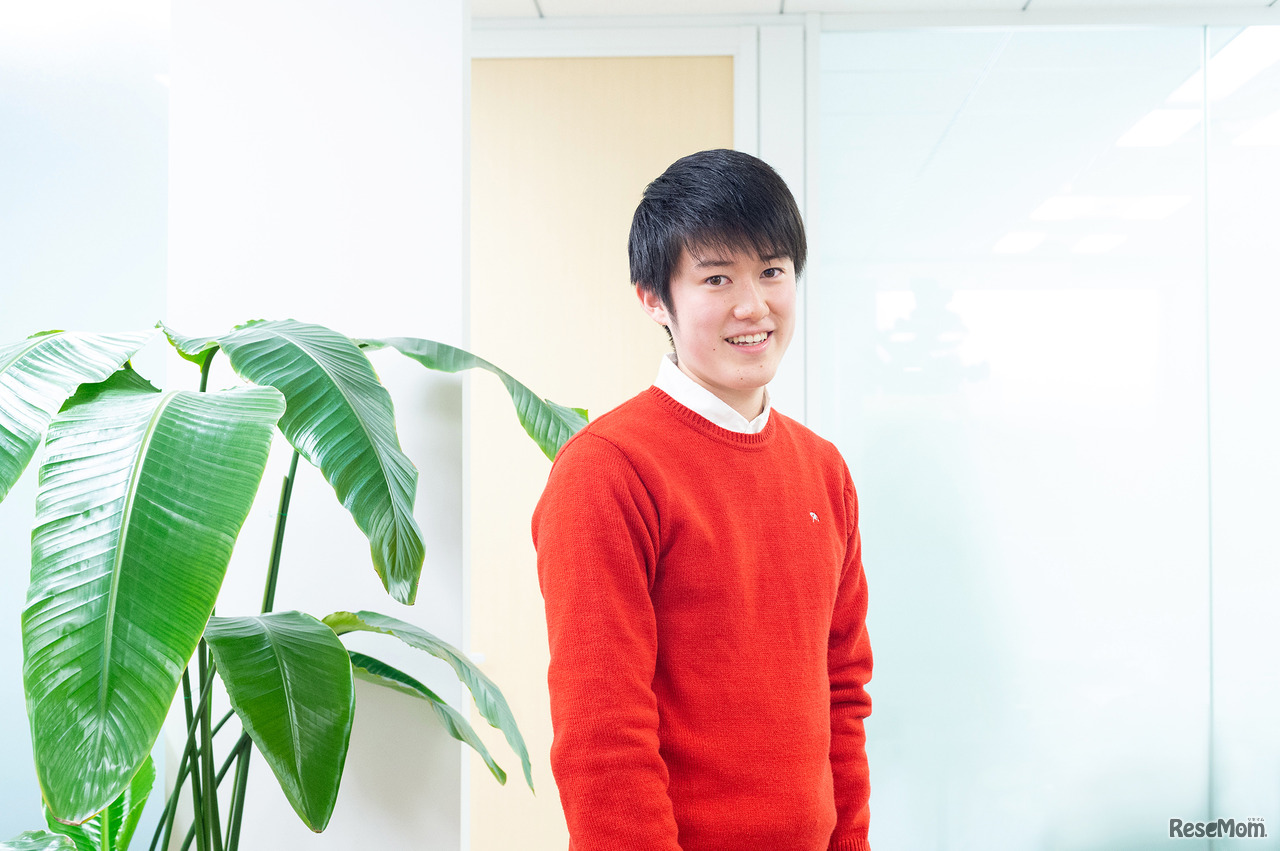 茨城県立日立第一高等学校2年の松野知紀さん