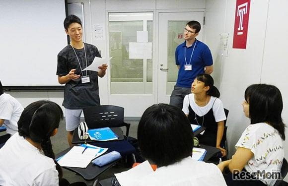 テンプル大学ジャパンキャンパスの短期集中英語プログラム（2018年のようす）