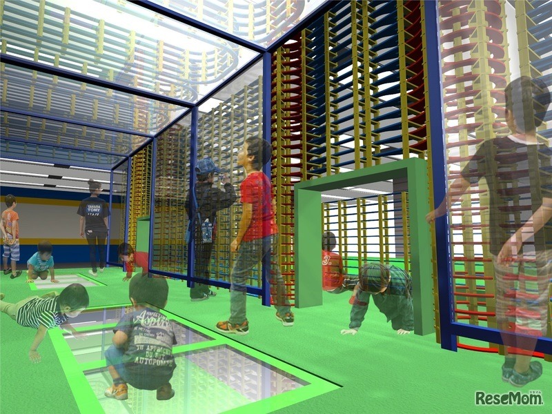 プラレールトンネル（イメージ）