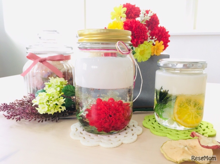 ～母の日ジェルキャンドルワークショップ～