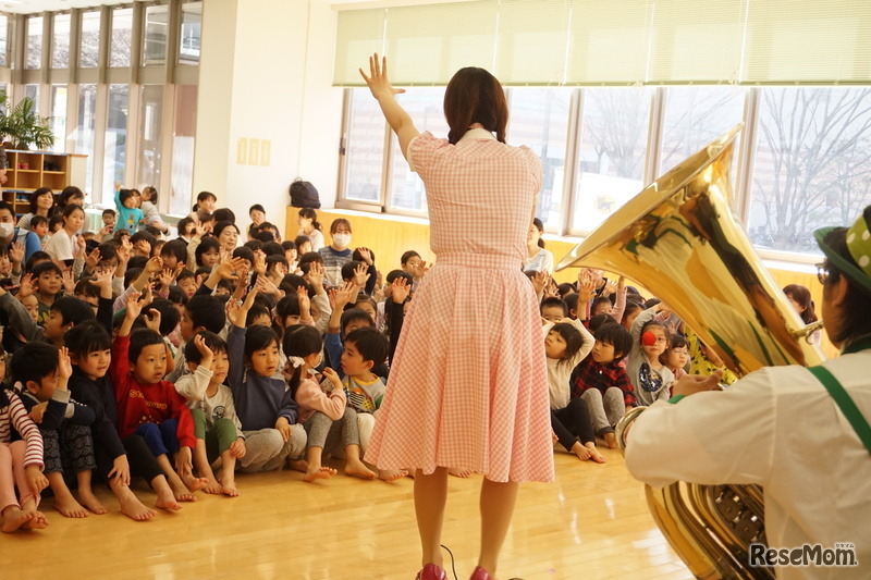 キッズ向け 楽器体験付き音楽会プログラム